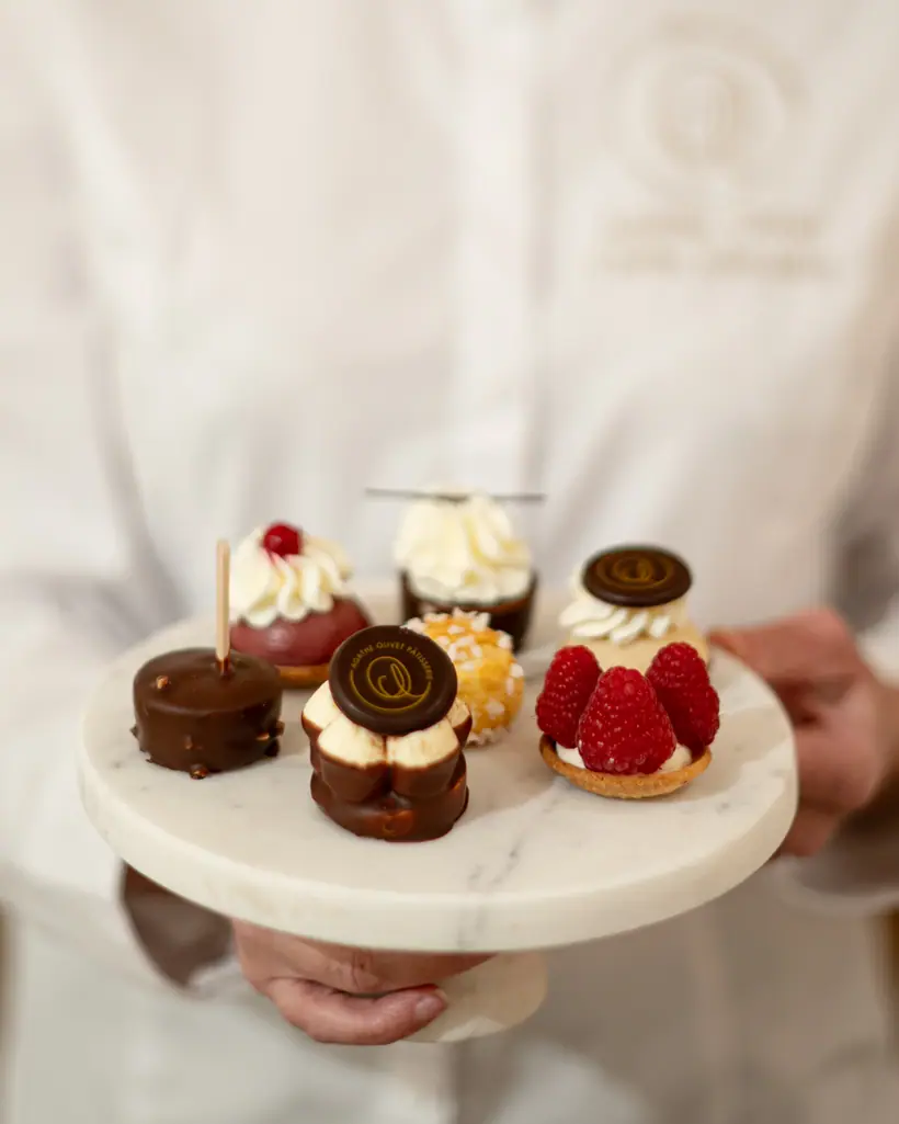 Assortiment de mignardises de la maison
