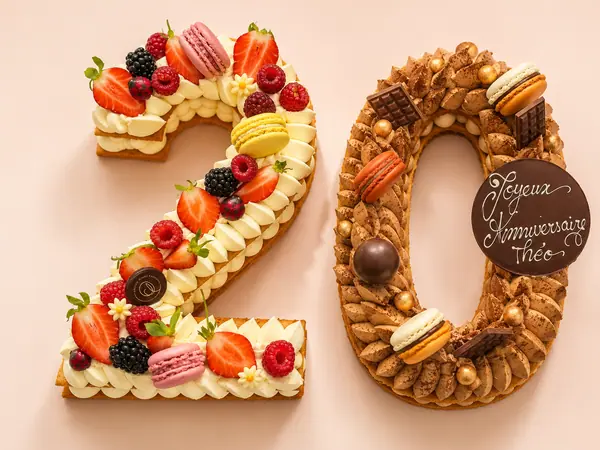Number cake personnalisé